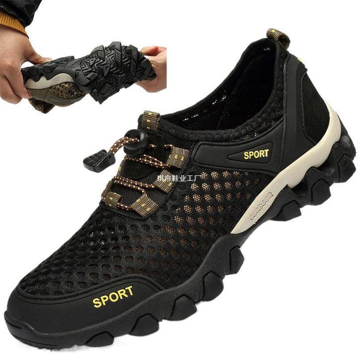 Herren Sportliche Outdoor Schuhe mit atmungsaktiven Einsätzen Drune