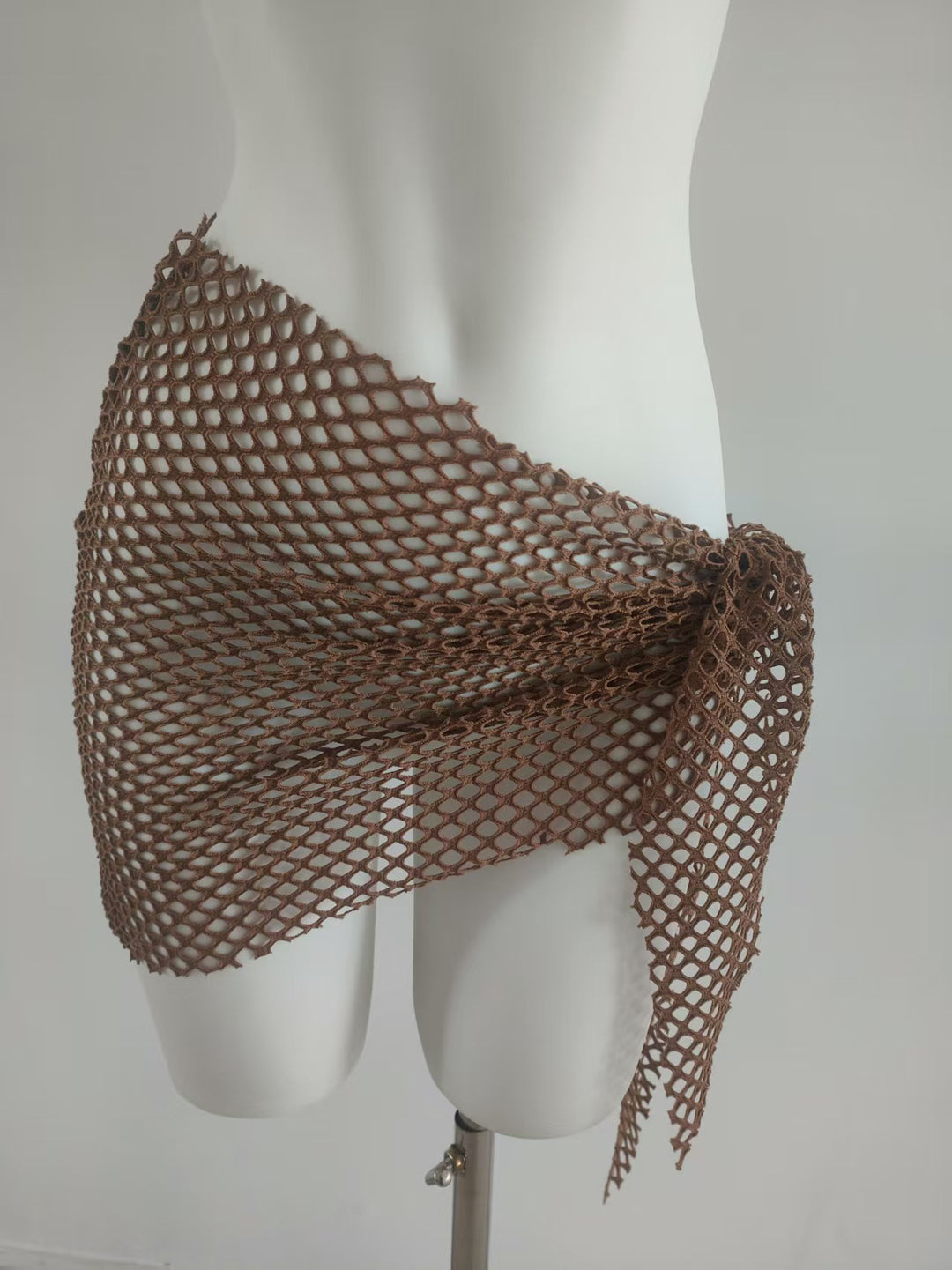 Damen Triangel-Bikini mit modischen Netzrock-Details Drune