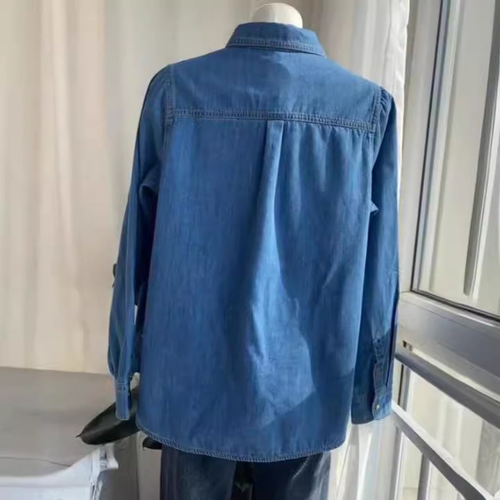 Damen Denim Hemd Drune