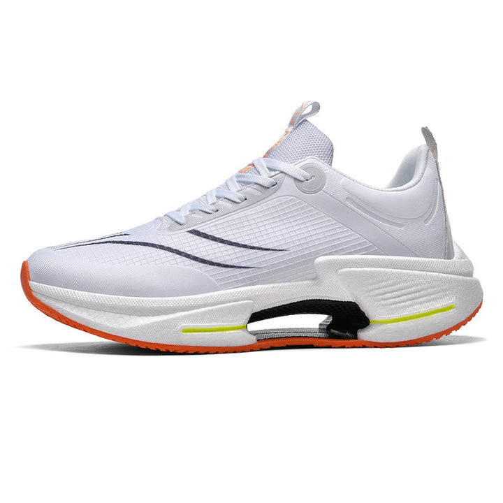 Unisex leichte Straßen-Laufschuhe mit stabilisierender TPU-Fersenkappe, reaktionsfreudiger EVA-Zwischensohle und griffiger Profilgummilaufsohle Drune