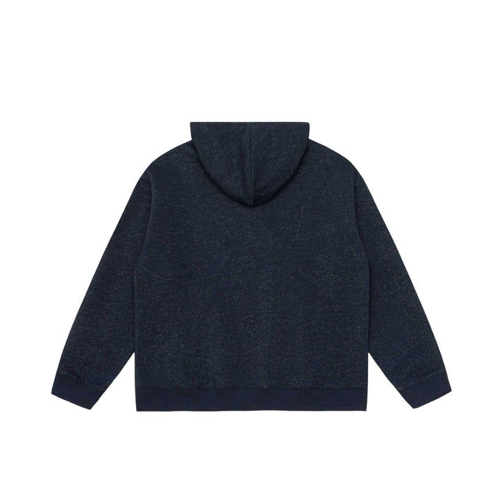 Unisex Kapuzen-Halbzip-Sweatshirt im Oversize-Fit mit Kängurutasche Drune