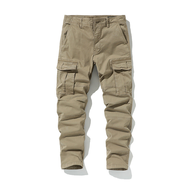 Herren Tapered-Canvas-Cargo-Workhose mit ergonomischen Kniefalten und Organizer-Taschen Drune