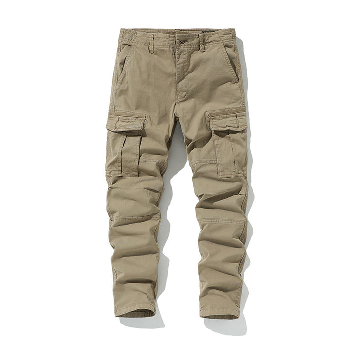 Herren Tapered-Canvas-Cargo-Workhose mit ergonomischen Kniefalten und Organizer-Taschen Drune