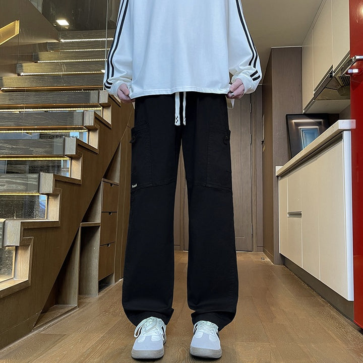 Herren Weite Cargo-Hose mit Thermofutter, Kordelbund & Utility-Taschen Drune