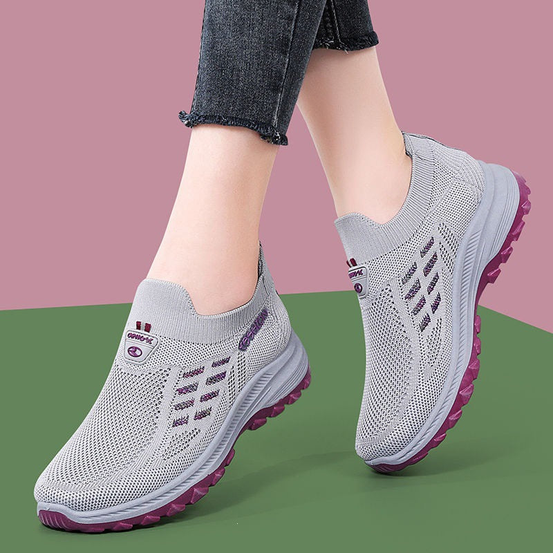 Damen Atmungsaktive Sneaker mit rutschfester Sohle Drune