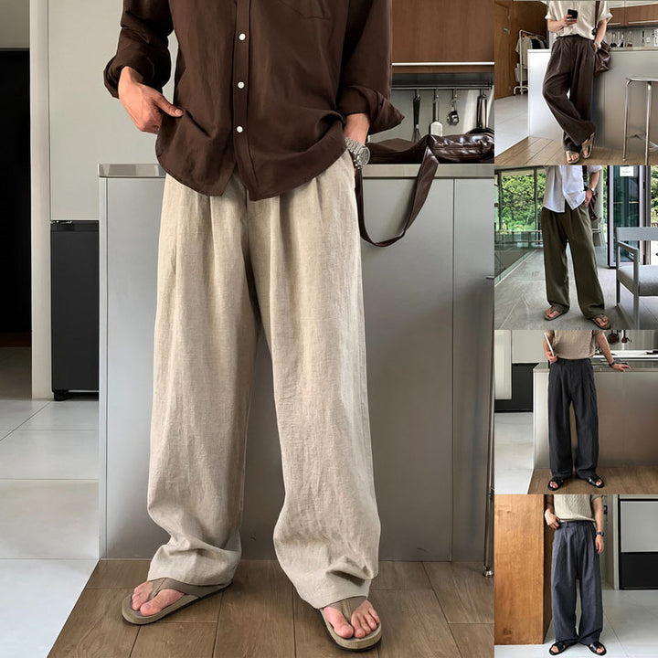 Herren Elegante Freizeithosen Drune