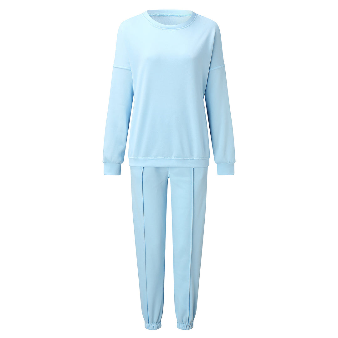 Damen nan weiches Oversize-Sweatshirt und weite Relaxhose im Vintage-Washed-Finish Drune