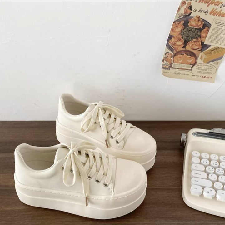 Damen Plateau-Sneaker mit komfortabler Dämpfung und stilvollem Design Drune