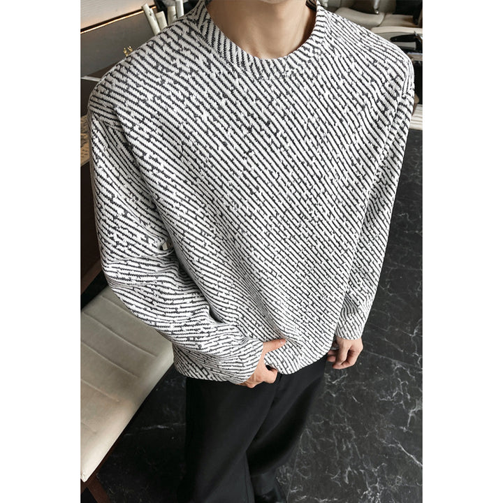 Herren Modischer Oversized Pullover Drune