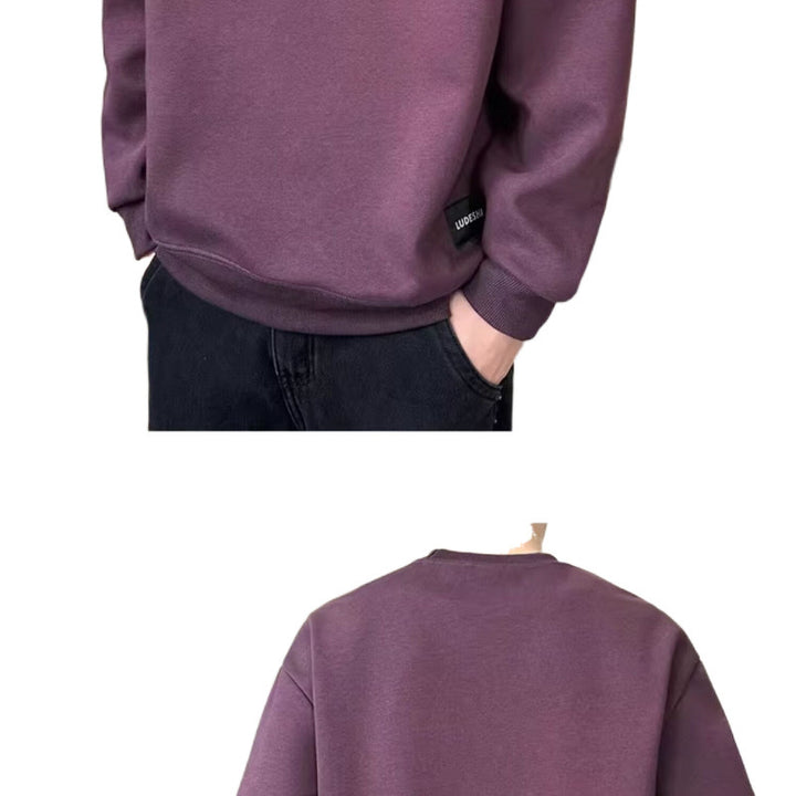 Herren Sweatshirt mit modernem Design und funktionalen Details Drune