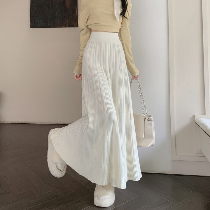 Damen Eleganter, plissierter Maxirock Drune 1787632207