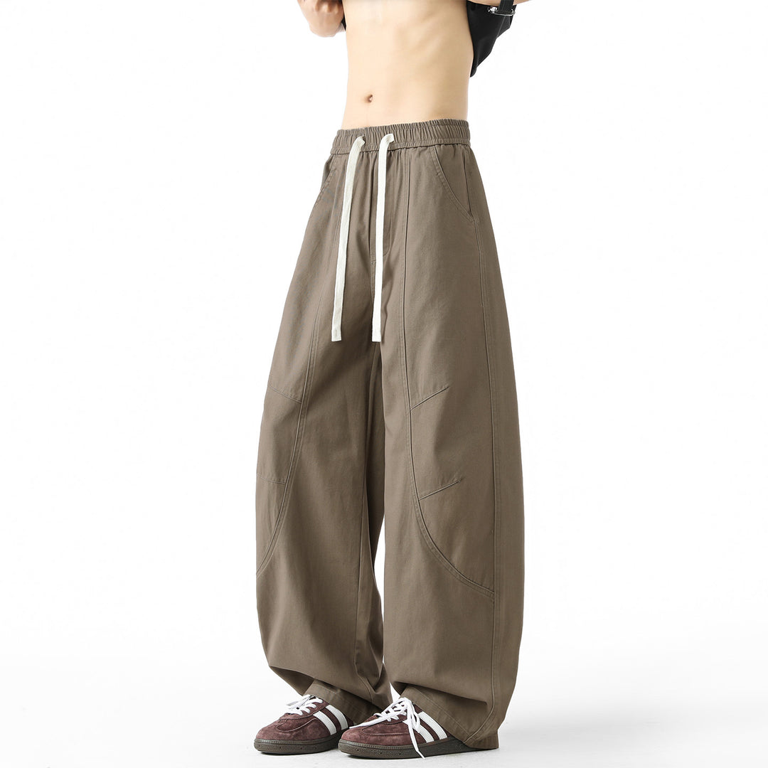 Herren Weite Utility-Cargo-Hose mit großen Klappentaschen & verstärkten Nahtpartien Drune