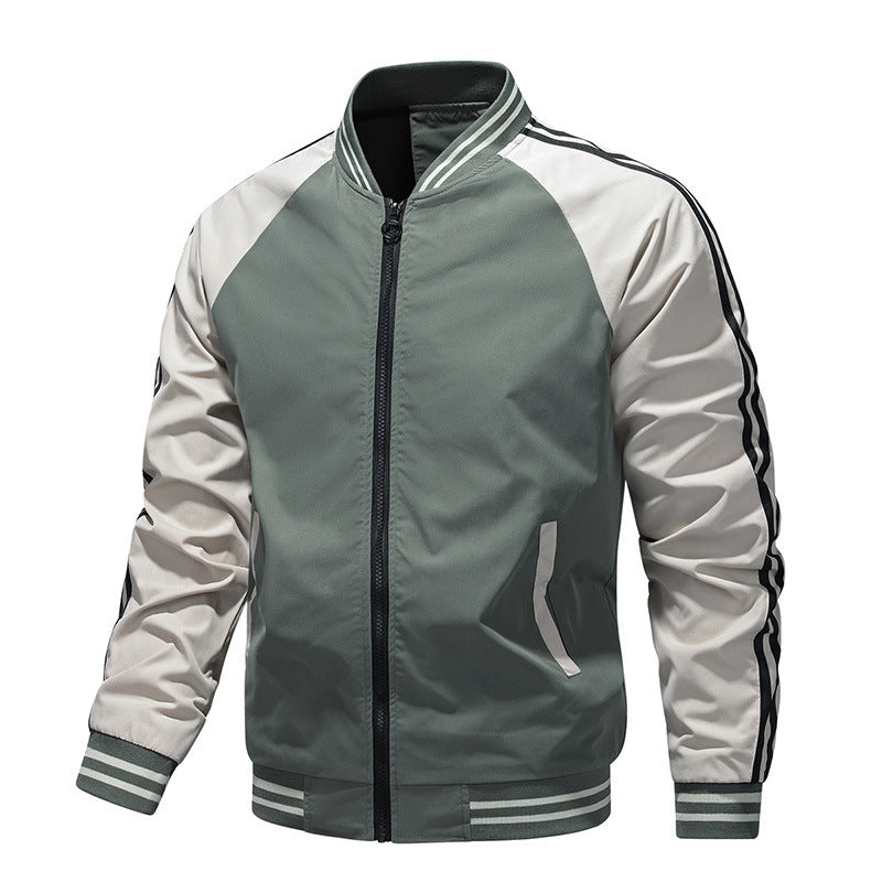 Herren Sportliche Retro-Bomberjacke Drune