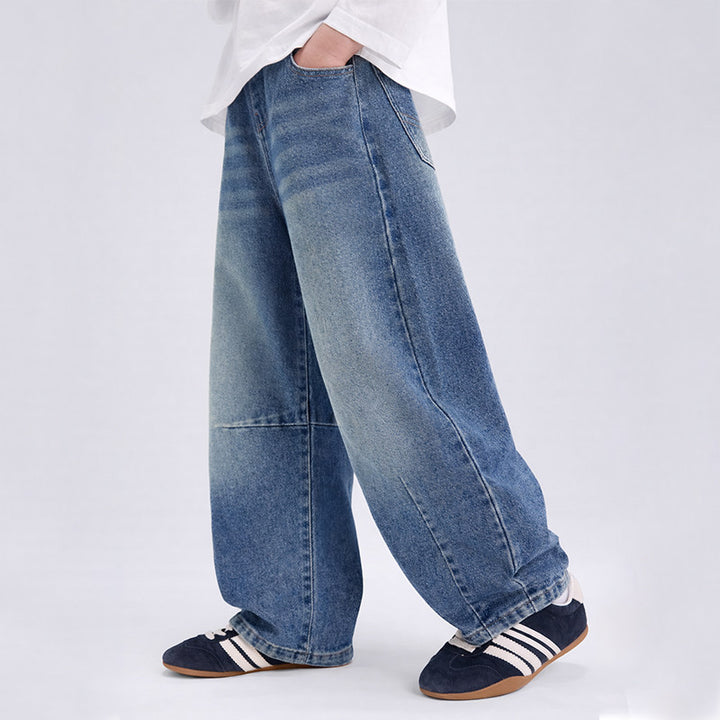 Unisex weite Jeans im Streetwear-Stil Drune