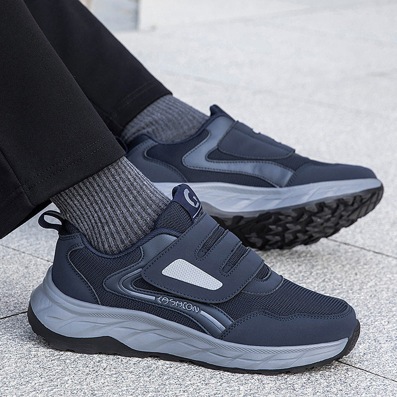 Damen Sportliche Sneakers mit praktischem Klettverschluss und atmungsaktiver Mesh-Oberfläche Drune