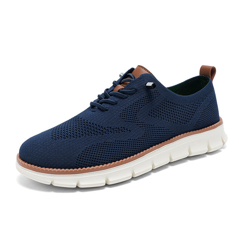 Herren Leichter gestrickter Freizeitsneaker mit flexibler Komfort-EVA-Sohle Drune