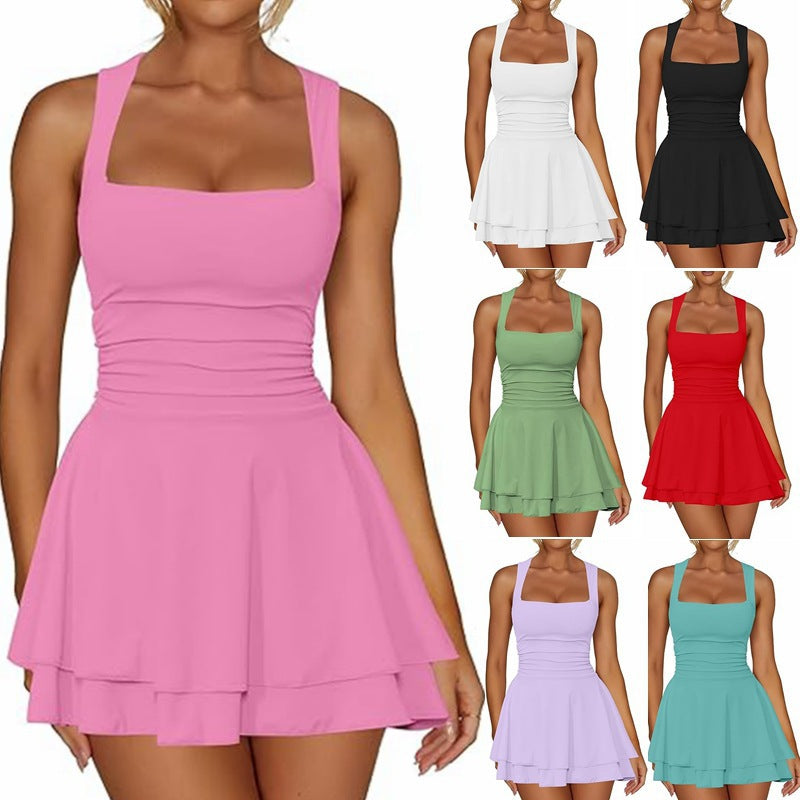 Feminines Ausgestelltes Schwimmdress Drune