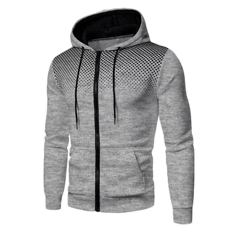 Herren Sportlicher Kapuzenpullover mit stylischem Grafikdesign Drune