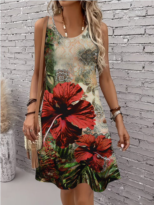Drune | Stylisches Sommer Boho Halter Kleid