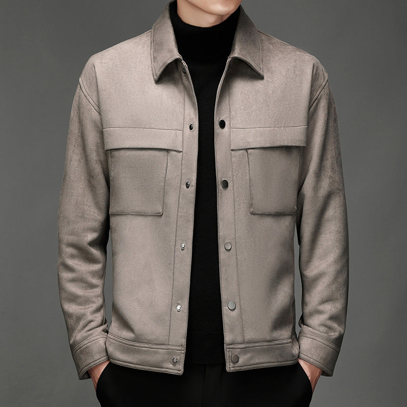 Drune | Elegante Wildleder-Jacke für Männer