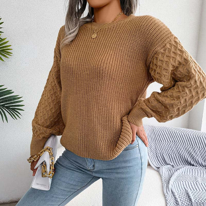 Drune | Einfarbige Strickpullover