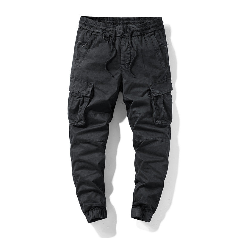 Herren Utility-Joggerhose mit sculpted Kniepaneelen, verstärkten Cargotaschen und elastischem Komfortbund Drune