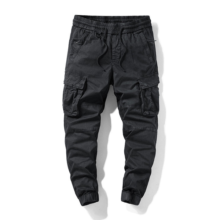 Herren Utility-Joggerhose mit sculpted Kniepaneelen, verstärkten Cargotaschen und elastischem Komfortbund Drune