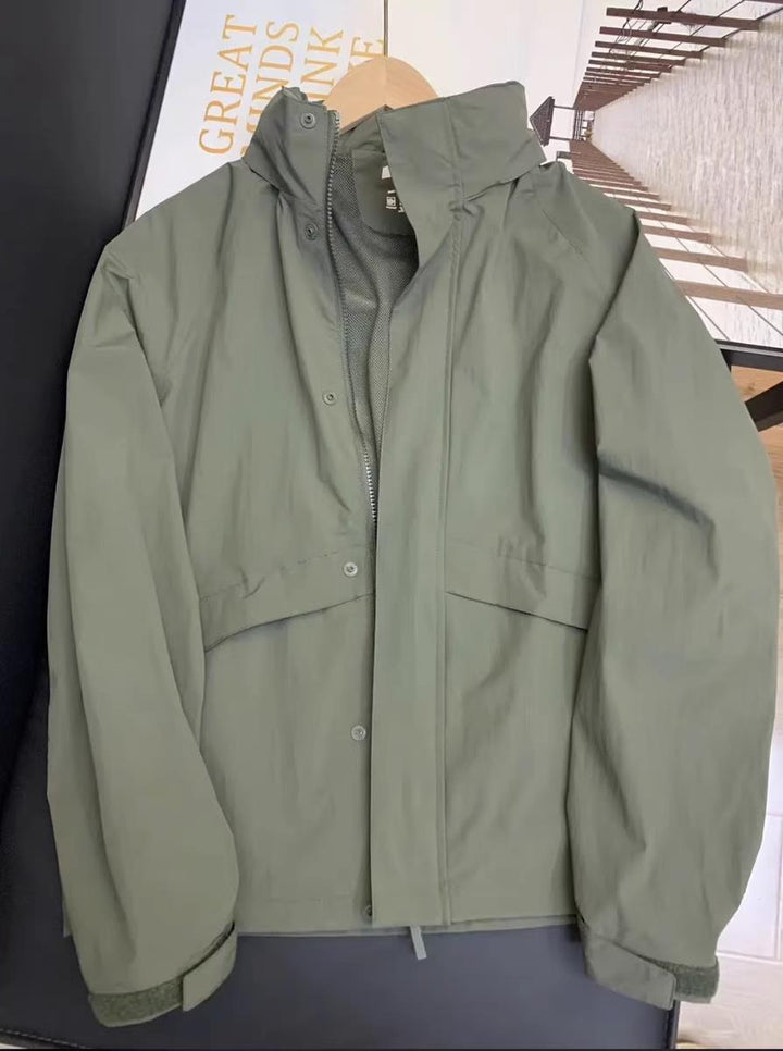 Herren Leichte Wetterjacke Drune