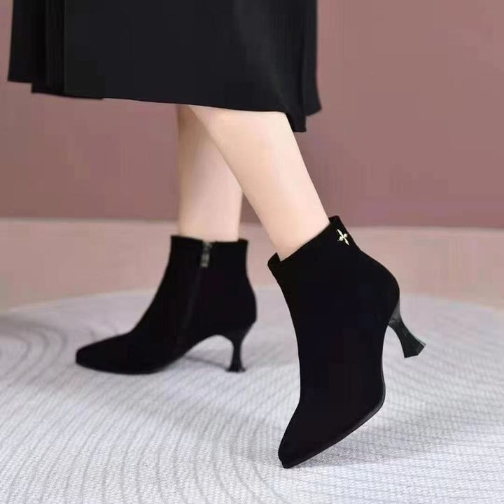 Damen Elegante und stilvolle Stiefeletten Drune