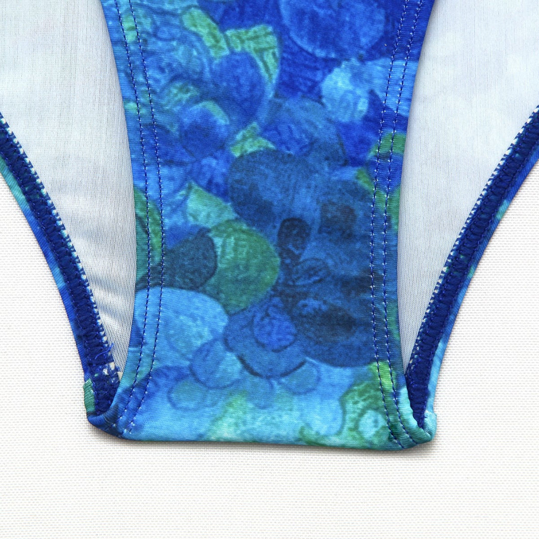 Damen Floral design Badeanzug Drune