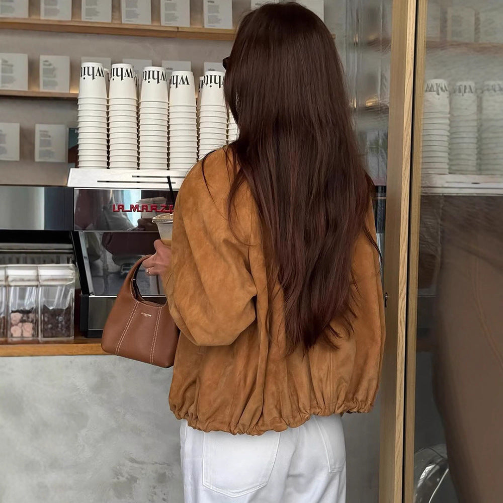 Damen modische Elegantejacke mit praktischen Taschen und bequemem Schnitt Drune