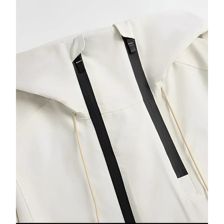 Damen Stylische Übergangsjacke mit hohem Kragen Drune