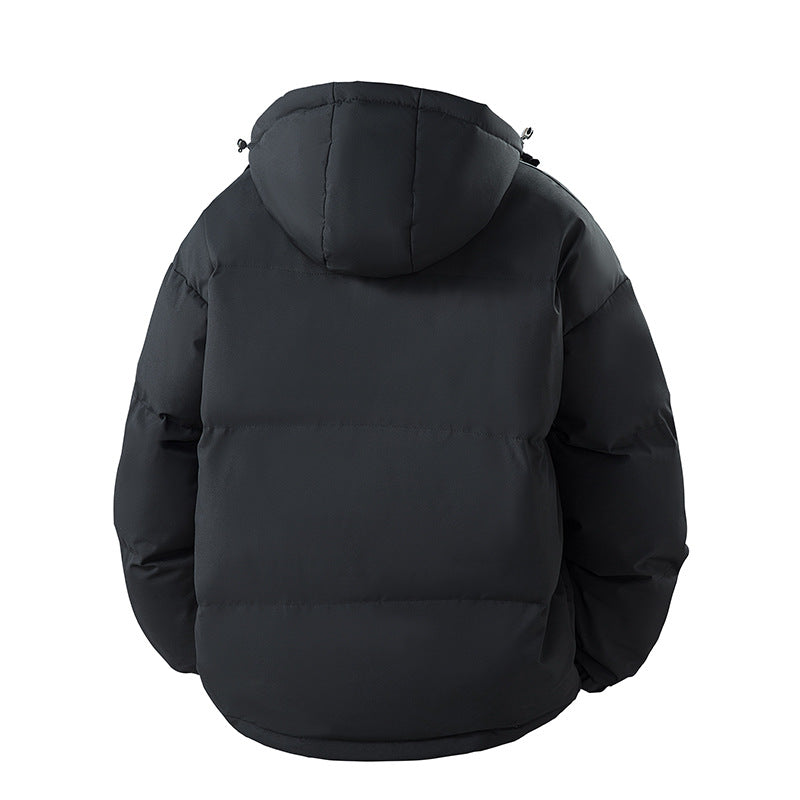 Herren Wattierte Kapuzenjacke mit Thermofutter und gesteppter Isolierung Drune