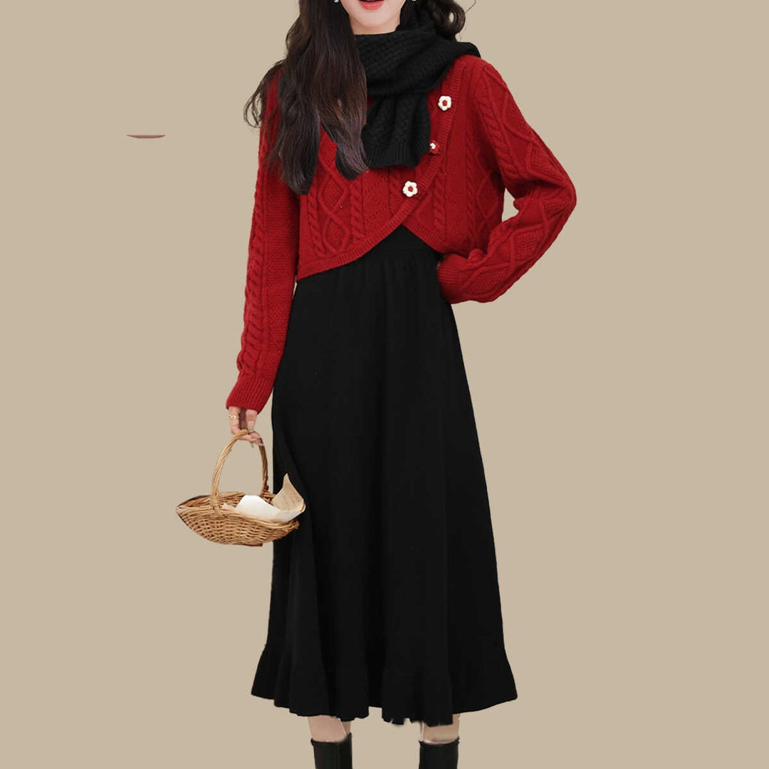 Damen Strick-Set Drune