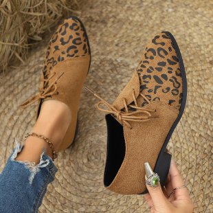 Damen elegante Schnürschuhe aus hochwertigem Wildleder mit komfortablem Fußbett und modischem Design Drune