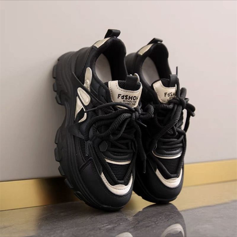 Damen Sportliche Chunky Sneakers mit atmungsaktiver Mesh-Oberfläche und dämpfendem Komfort Drune