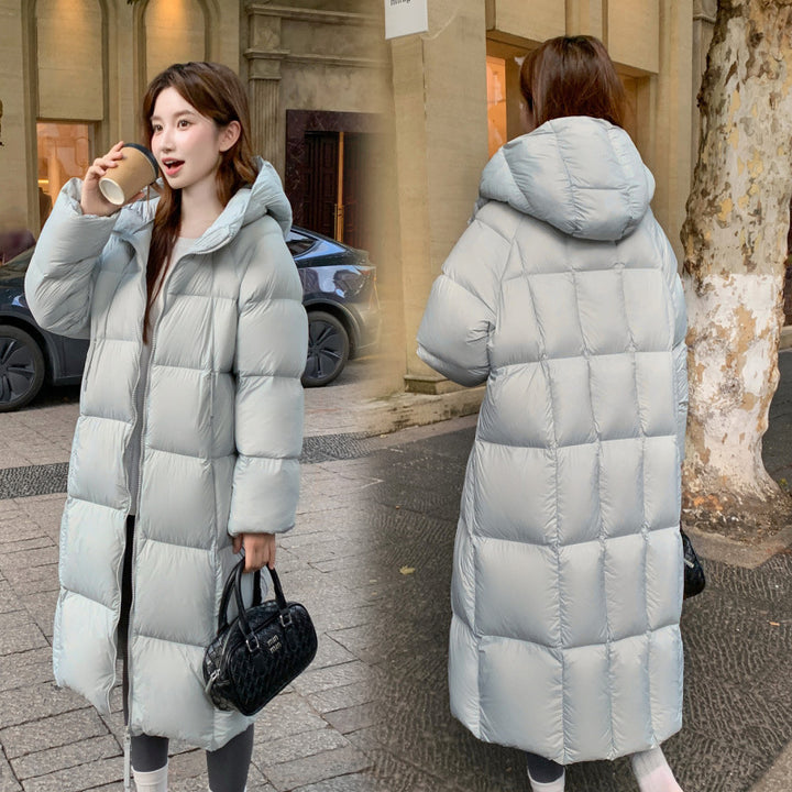 Drune | Marie Stylische Lange Decken Puffa Jacke Für Frauen
