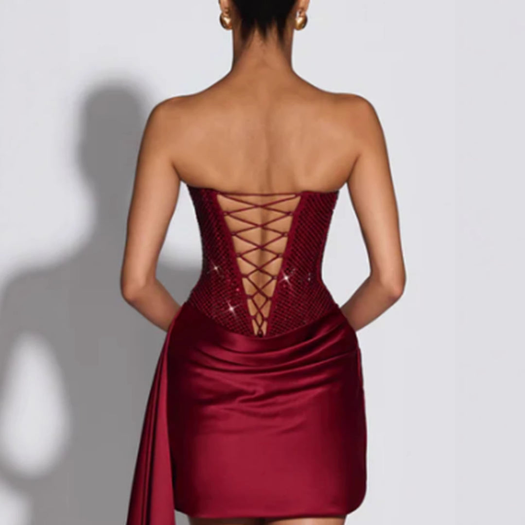 Damen festliches Couture-Kleid Drune