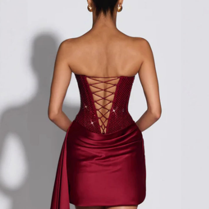 Damen festliches Couture-Kleid Drune
