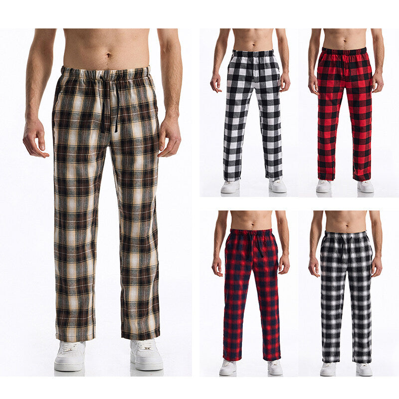 Herren Pyjamahose aus weichem Flanell Drune