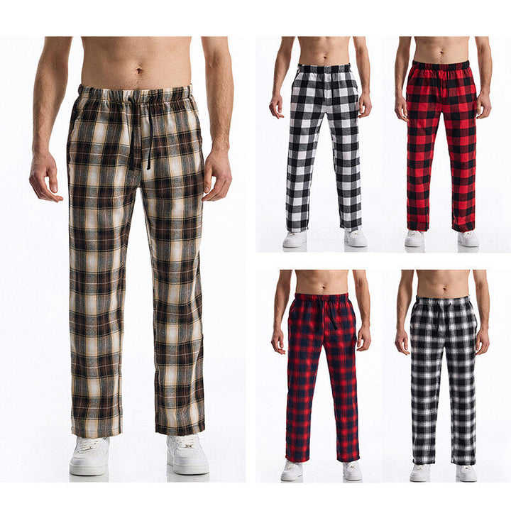 Herren Pyjamahose aus weichem Flanell Drune