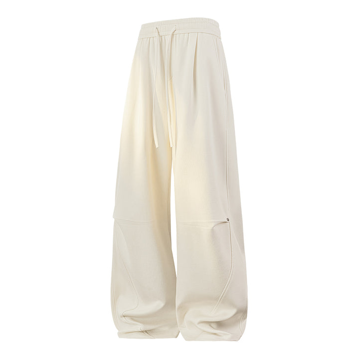 Damen Weite Lagen-Loungehose mit Cargo-Details & elastischem Tunnelzug Drune