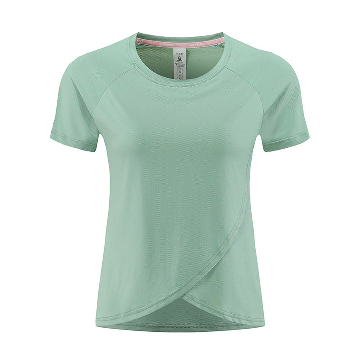 Damen Sportliches Funktions-T-Shirt mit schnelltrocknendem Material und ergonomischem Schnitt Drune