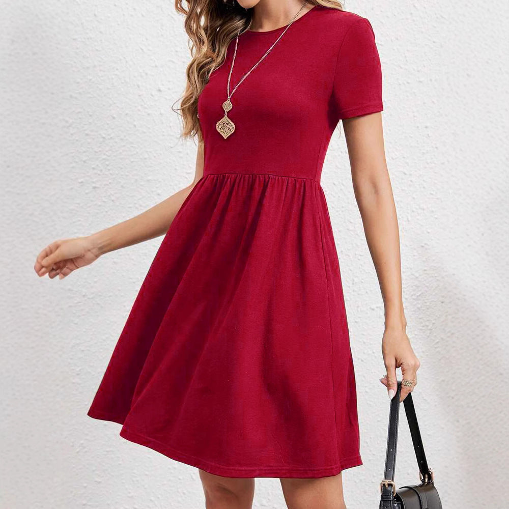 Damen Freizeitkleid mit Taillierung und elegantem Rock Drune