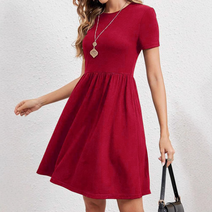 Damen Freizeitkleid mit Taillierung und elegantem Rock Drune