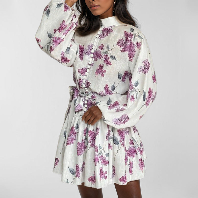 Damen Blumenkleid Drune