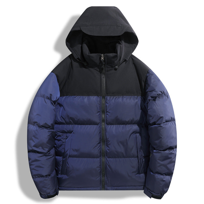 Damen Übergangsjacke mit Kapuze und farblich abgesetztem Design Drune
