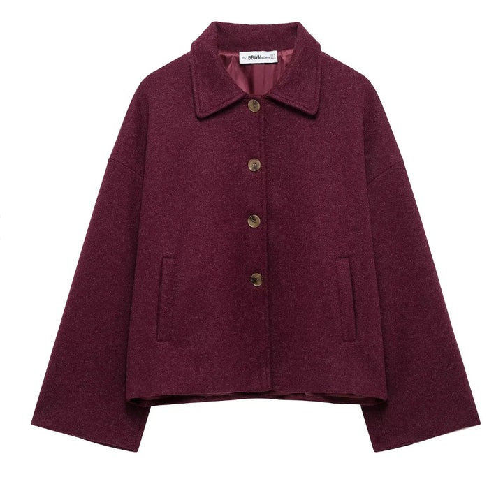 Damen Elegante und bequeme Kurzjacke Drune