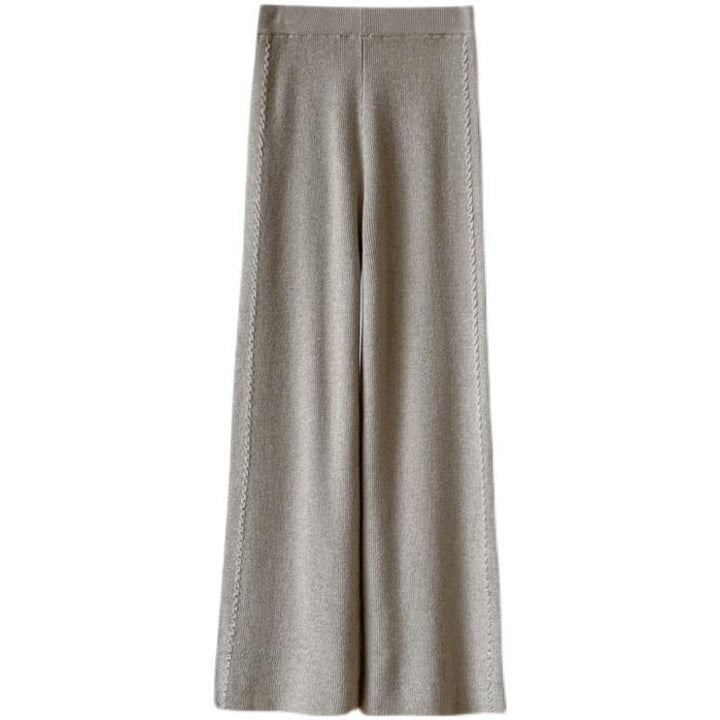 Damen Kuschelige Rippenstrickjacke mit elegantem Stehkragen Drune