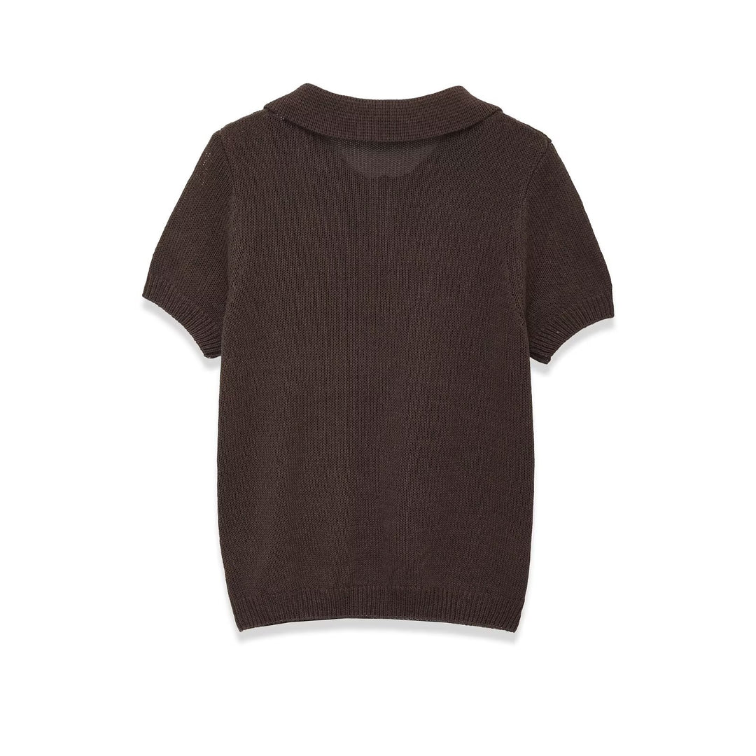 Damen Polohemd mit elegantem Kragen und hochwertigen Knopfdetails Drune